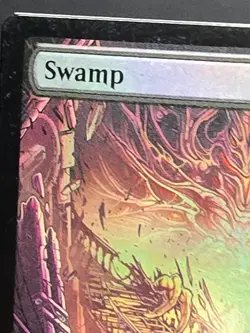 FOIL FULL ART Swamp - 0274 - Duskmourn - DSK - Basic Land - MtG - Magic - Image 2