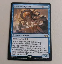 Reservoir Kraken -Streets of New Capenna MTG NM - Image 1