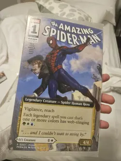 The Amazing Spider-Man NYCC 2025 Magic The Gathering Comic + MTG Promo Card - Image 2