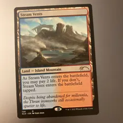STEAM VENTS Secret Lair NM Magic the Gathering MTG - Image 1