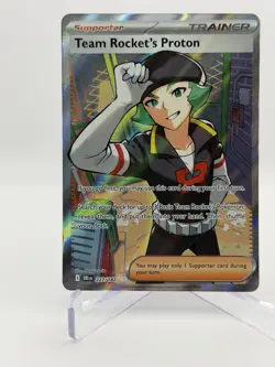 2025 Pokemon TCG - Team Rocket's Proton 227/182 Destined Rivals Holo NM - Image 2