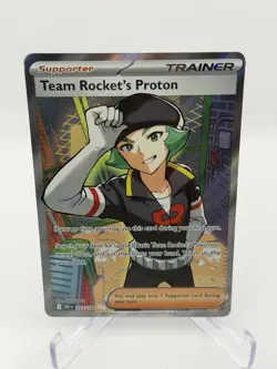 2025 Pokemon TCG - Team Rocket's Proton 227/182 Destined Rivals Holo NM - Image 5