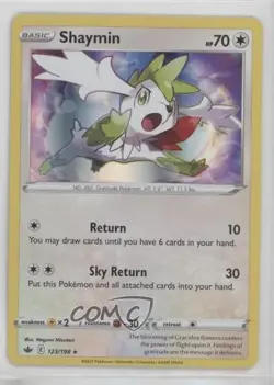 Shaymin Holo Pokemon Sword & Shield Chilling Reign #123 - Image 1