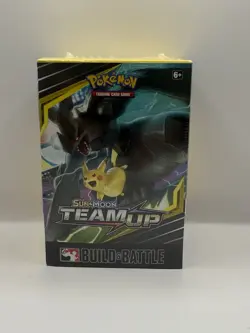 Pokemon Sun & Moon Team Up Build and Battle Box Prerelease Sealed - Image 1