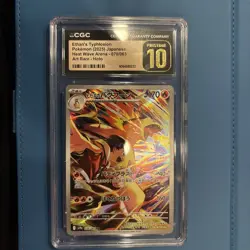 2025 Pokemon Japanese Ethan's Typhlosion - Holo #070 CGC Pristine 10 - Image 1