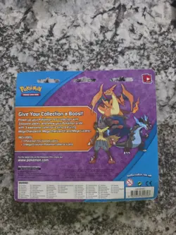 Pokemon XY Breakthrough 3 Pack Sealed Blister Pin Set Mega Charizard🔥🔥 - Image 2