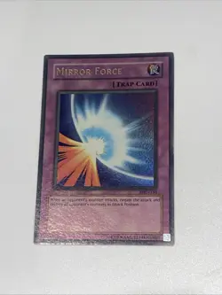 Yugioh Mirror Force Mrd Misprint Faded+ Holo Bleed Lp - Image 4