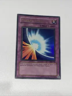 Yugioh Mirror Force Mrd Misprint Faded+ Holo Bleed Lp - Image 5