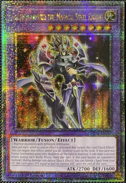 Gilti-Gearfried the Magical Steel Knight (Quarter Century Secret Rare) Yugioh - Image 1