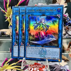3x Yugioh Playset Galatea, the Orcust Automaton BLMM-EN093 Ultra Rare Near Mint - Image 1
