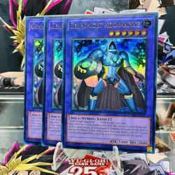 3x Yugioh Playset Gem-Knight Aquamarine BLMM-EN137 Ultra Rare 1st Ed Near Mint - Image 1