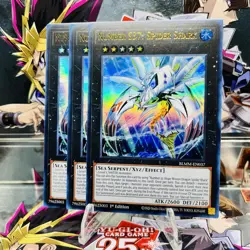 3x Yugioh Playset Number S37: Spider Shark BLMM-EN037 Ultra Rare 1st Near Mint - Image 1