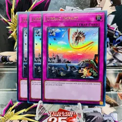 3x Yugioh Playset Jurrac Impact BLMM-EN175 Ultra Rare 1st Ed Near Mint - Image 1
