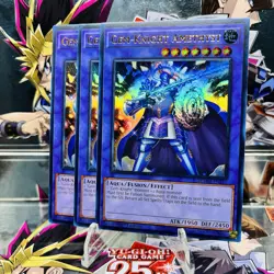 3x Yugioh Playset Gem-Knight Amethyst BLMM-EN141 Ultra Rare 1st Ed Near Mint - Image 1