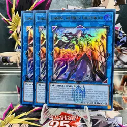 3x Yugioh Playset Longirsu, the Orcust Orchestrator BLMM-EN094 Ultra Rare NM - Image 1