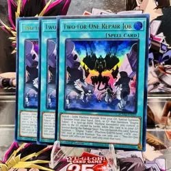 3x Yugioh Playset Two-for-One Repair Job BLMM-EN029 Ultra Rare 1st Ed Near Mint - Image 1