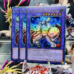 3x Yugioh Playset Gem-Knight Prismaura BLMM-EN140 Ultra Rare 1st Ed Near Mint - Image 1