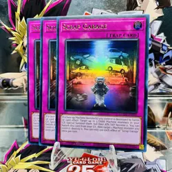 3x Yugioh Playset Scrap Garage BLMM-EN030 Ultra Rare 1st Ed Near Mint - Image 1