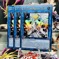 3x Yugioh Playset Gem-Knight Phantom Quartz BLMM-EN156 Ultra Rare Near Mint - Image 1