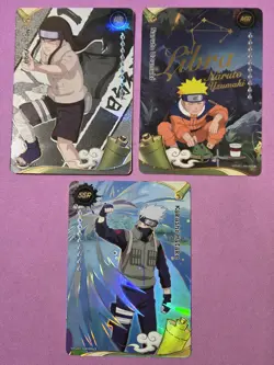NARUTO Smriti Collectible Card Heaven Scroll By Kayou 3 Character Lot - Image 1