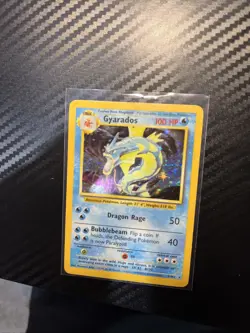 Pokemon TCG Gyarados Holo Rare Card Base Set 1999 Wizards Print - Image 5