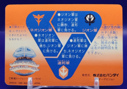 Neo Core Fighter/ Gundam Carddas 1988 Card BANDAI Japanese TCG Rare Retro No.180 - Image 2