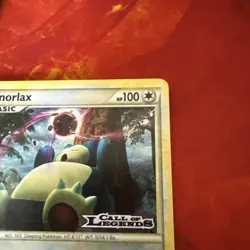 Snorlax 33/95 Stamped Holo Rare Call of Legends Pokemon TCG Card - Image 4