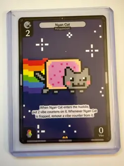 Vibes TCG Nyan Cat NON FOIL - Legend of the Lils Card # 151 - Image 1