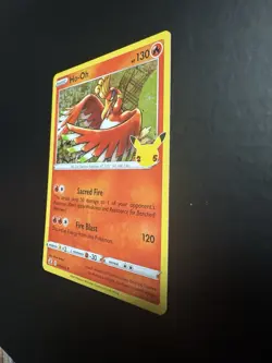Ho-Oh 001/025 - Pokemon TCG Celebrations Holo Rare Card - NM - Mint - Image 3