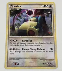 Snorlax 33/95 2011 | Call Of Legends | Non-Holo | Moderately Played Pokemon Card - Image 1