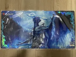 Mtg Playmat Eye Of The Storm Ugin Foil Stamping - Image 1