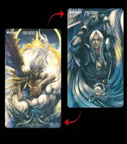 Double Sided Playmat Mtg Ff Sephiroth - Image 1