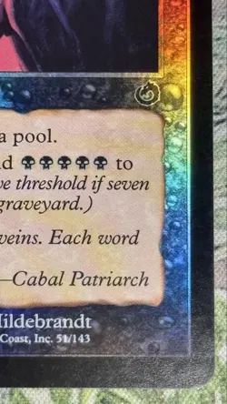 Mtg Cabal Ritual/Cabal Ritual Tor English Foil - Image 5