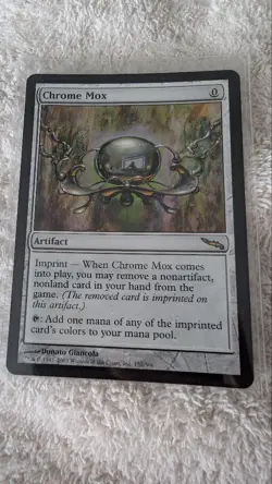 Mtg Chrome Mox English Mirrodin - Image 1