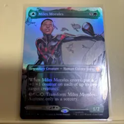 Mtg Miles Morales/Ultimate Spiderman Foil - Image 1