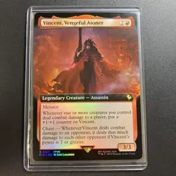 Mtg Ff Vengeance Atoner Vincent Expansion Art Foil English Version - Image 1
