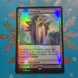 Mtg Hallowed Fountain Foil Expedition - Image 1