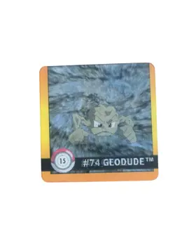 1999 GEODUDE GRAVELER #15 Artbox Pokemon Action Flipz Premier Edition Lenticular - Image 1