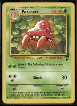 Pokemon Jungle #41/64 Parasect Uncommon - Image 1