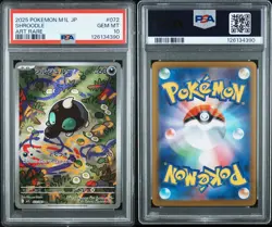 2025 POKEMON JAPANESE M1L-MEGA BRAVE 072 SHROODLE ART RARE - PSA 10 GEM MINT - Image 3