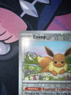Eevee - (Pokemon Day 2025) (Reverse Cosmos Holo) 074/131 Reverse Holo - Image 2