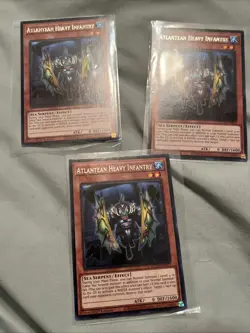 Yugioh! Atlantean Heavy Infantry - MZTM-EN073 - Rare - 1st Edition Near Mint, En - Image 1
