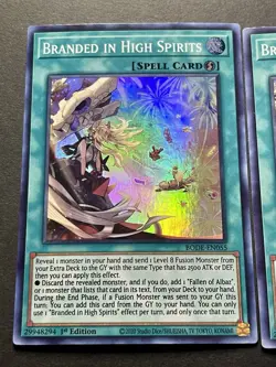 3x Branded In High Spirits | BODE-EN055 | Super Rare | NM | 1st Ed | YuGiOh! - Image 3