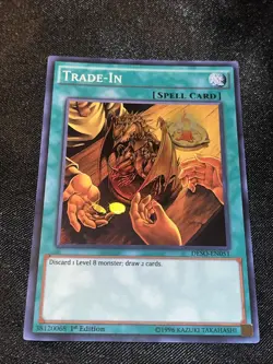 Yugioh Trade-In DESO-EN051 Super Rare 1st Ed NM - Image 1