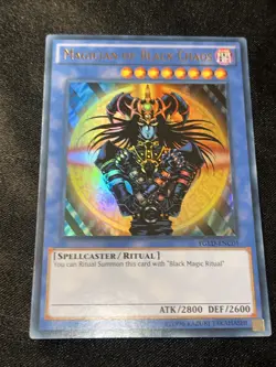 Yugioh Magician Of Black Chaos YGLD-ENC01 Ultra Rare Unlimited - Image 1