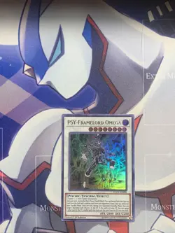 Yugioh PSY-Framelord Omega DUOV-EN080 Ultra Rare 1st Ed NM - Image 1