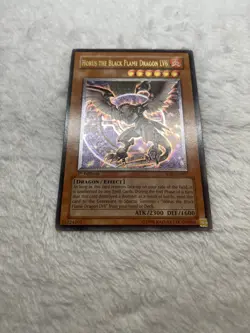 1st Edition Horus The Black Flame Dragon LV6 Ultimate Rare SOD-EN007 Yugioh - Image 2