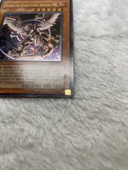 1st Edition Horus The Black Flame Dragon LV6 Ultimate Rare SOD-EN007 Yugioh - Image 3