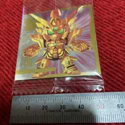 Gundam Shining Gundam Super Mode Trading Card MG216R Gold - Image 1