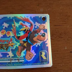 BanjoKazooie Trading Card Individual Card From Collection Condition - Image 5